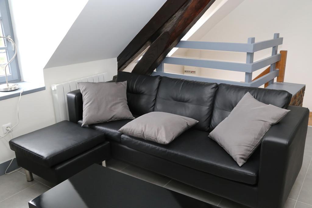 Appartement De Charme 옹플뢰르 객실 사진