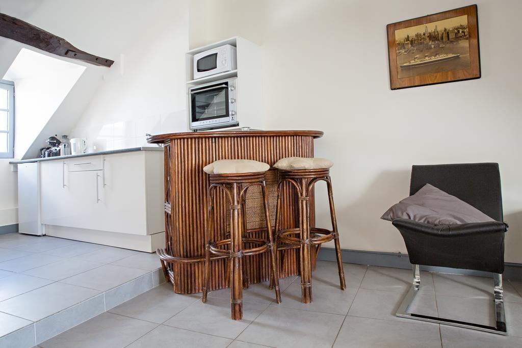 Appartement De Charme 옹플뢰르 외부 사진