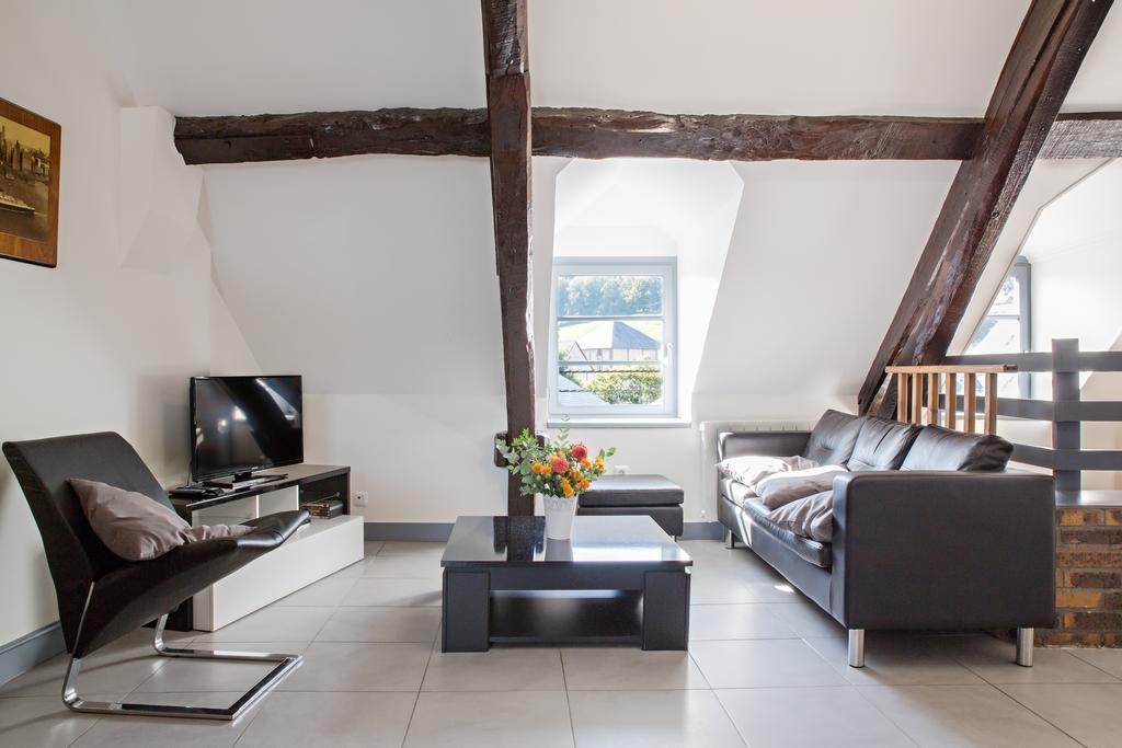 Appartement De Charme 옹플뢰르 외부 사진
