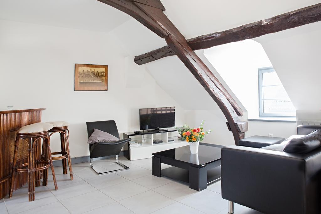 Appartement De Charme 옹플뢰르 외부 사진